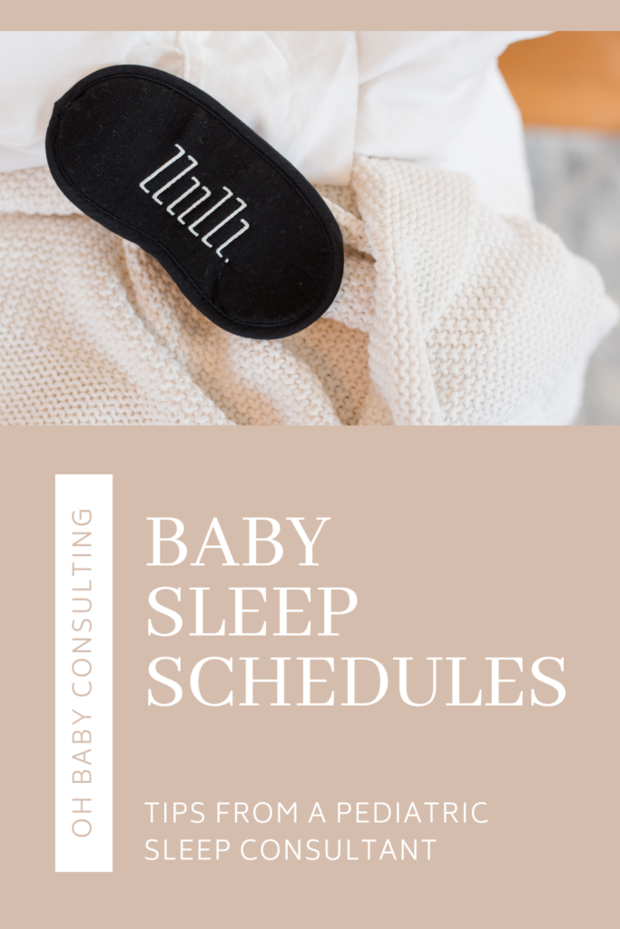 Baby Sleep Schedules | Oh Baby Consulting