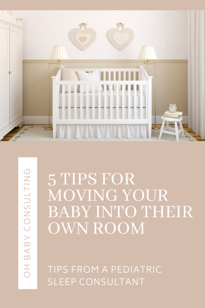 Moving your baby shop to their own room