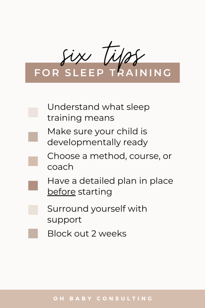 Sleep Training Coach & Consultant