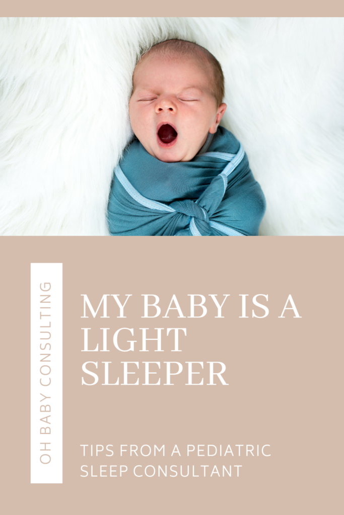 Baby light deals sleeper