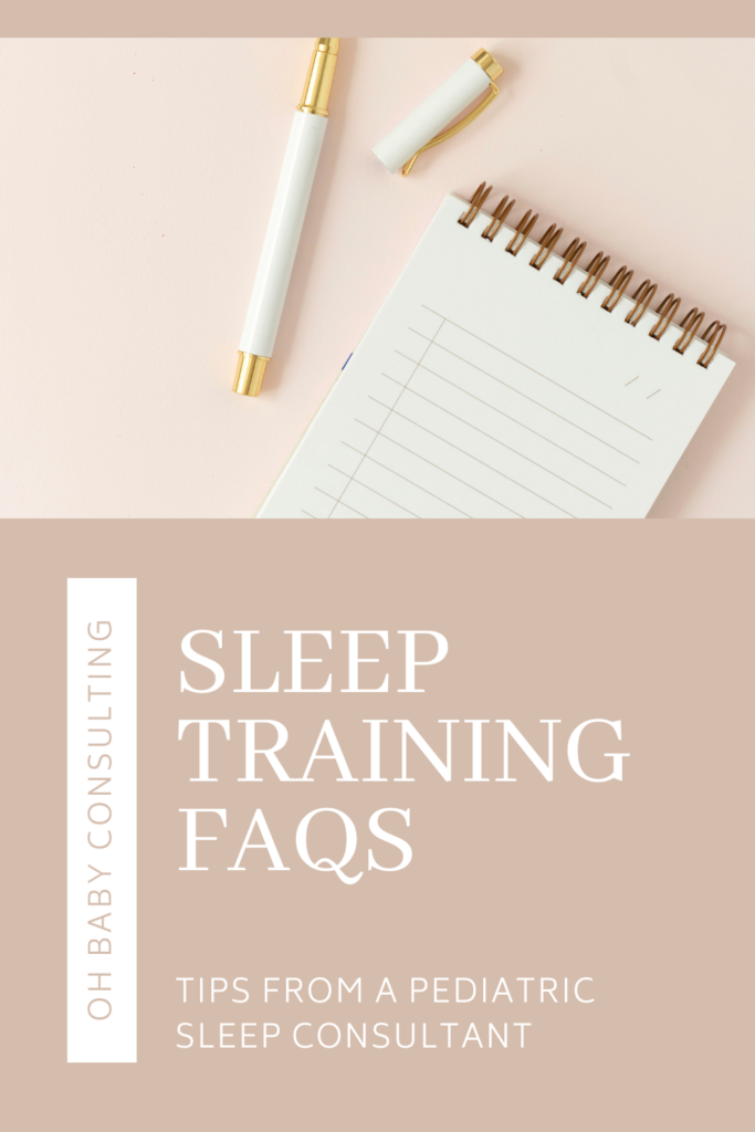 Sleep Training FAQs | Oh Baby Consulting